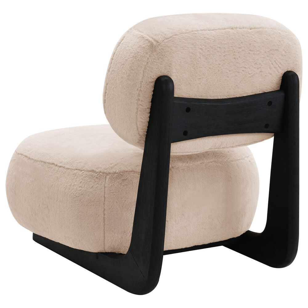 Coaster Duffie Accent Armless Chair in Camel, , large
