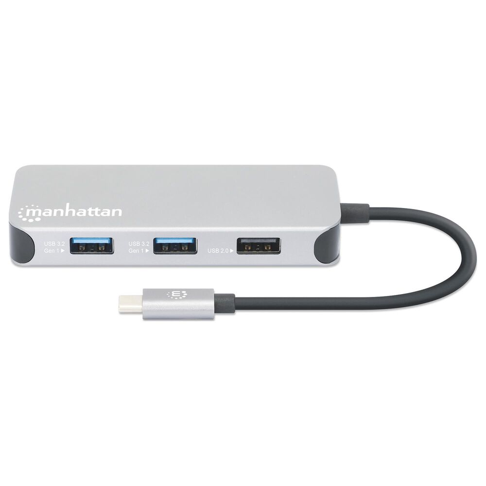 Manhattan USB-C 8-In-1 Docking Station with Power Delivery, , large