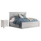 Ashley Makidern 2 Piece King Storage Bedroom Set with Four Drawers in Whitewash, , large