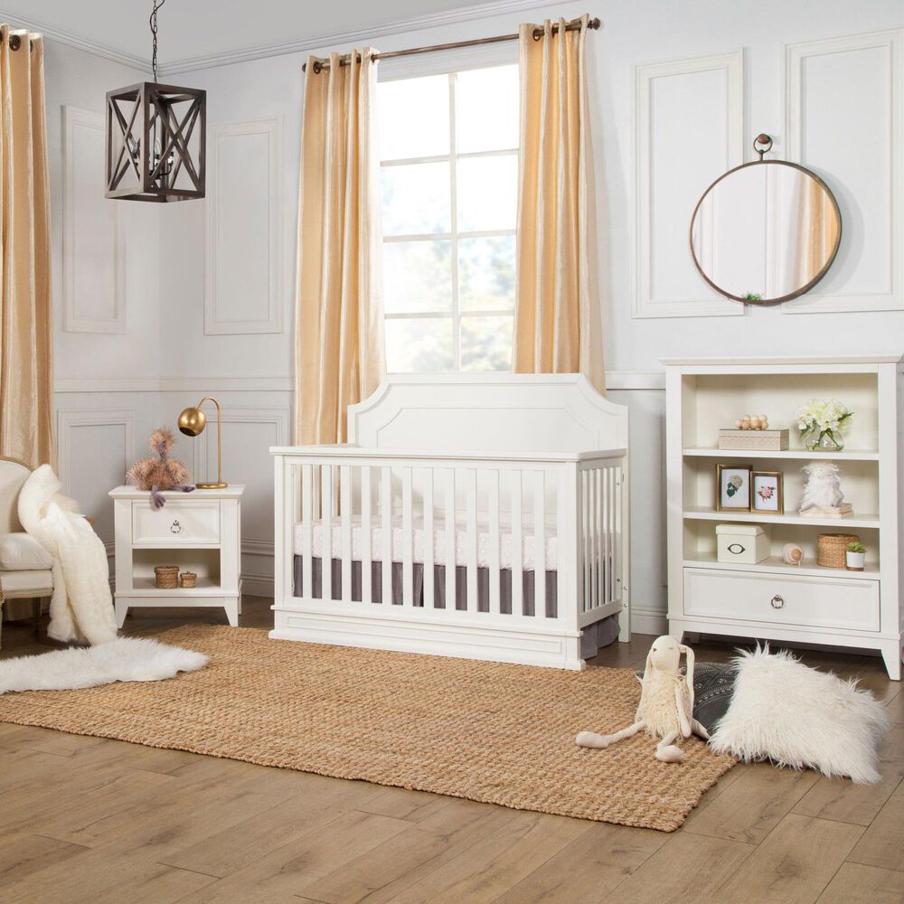 New Haus Emma Regency Bookcase in Warm White, , large