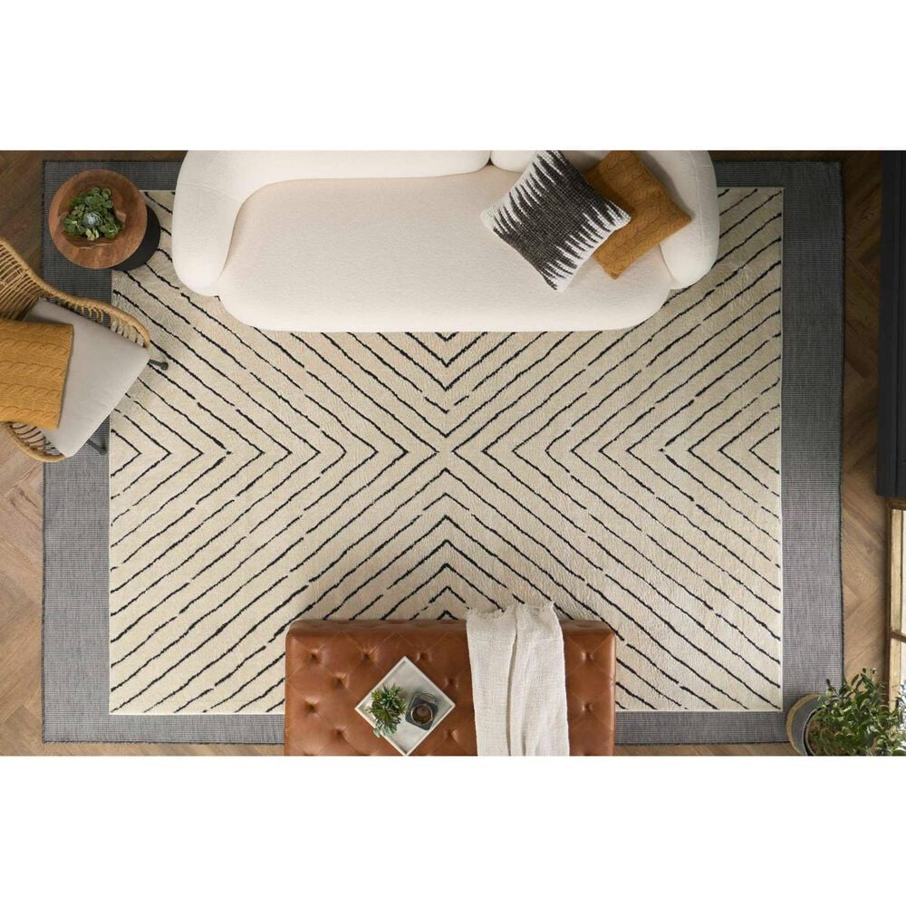 Other Positano Charcoal 2' x 6' Indoor/Outdoor Runner, , large