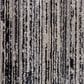 Feizy Micah 12" x 18" Black and Dark Gray Area Rug, , large