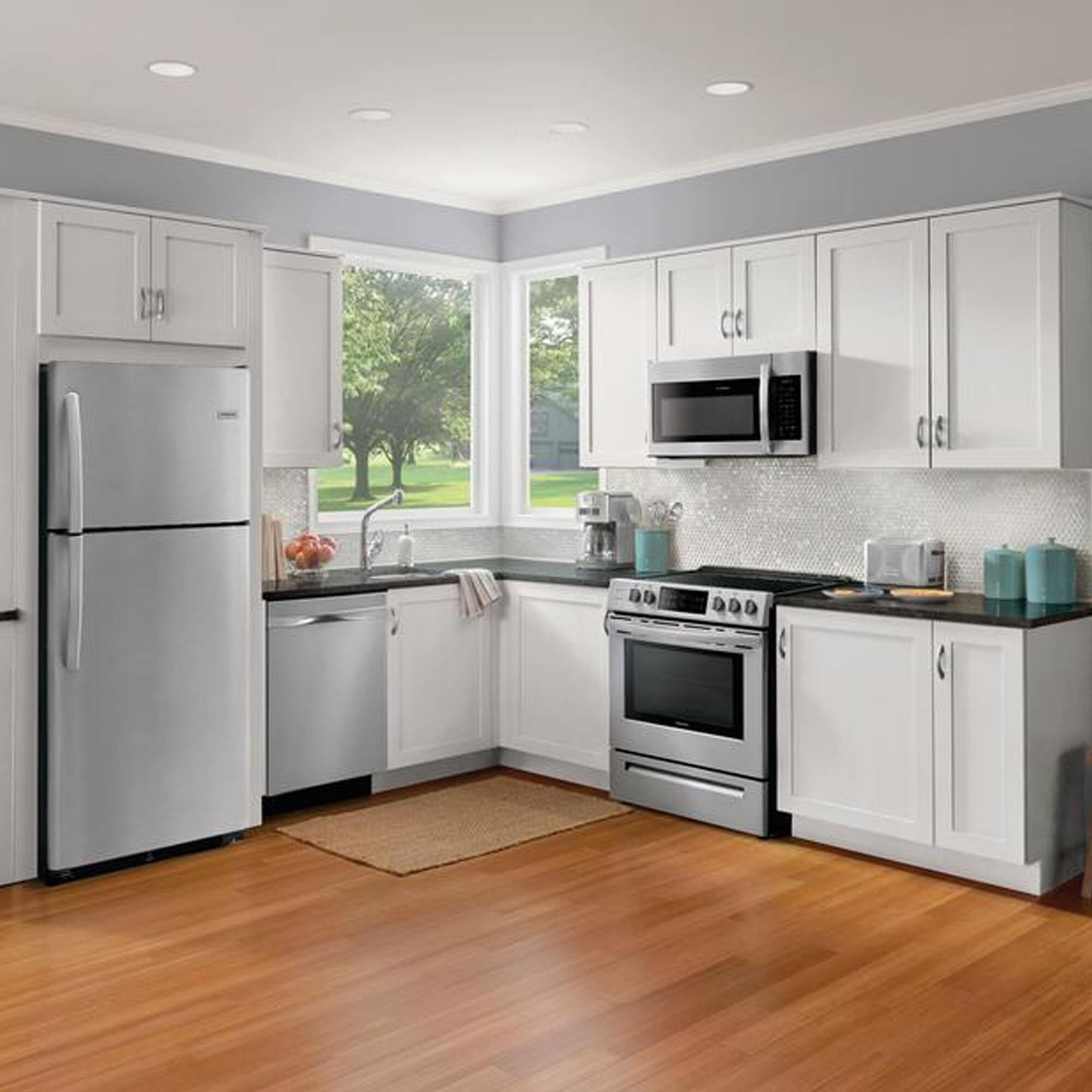 electric range front controls