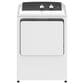 GE Appliances 6.2 Cu. Ft. Electric Dryer in White and Stainless Steel, , large