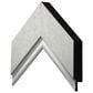 Deco TV Frames Premiere 50" Frame Bezel for Samsung the Frame TV in Contemporary Silver, , large