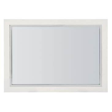 Bernhardt Silhouette Mirror in Eggshell and Onyx, , large