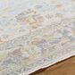Surya Once Upon a Time Light Gray, Pale Blue, Gray, Tan, Light Olive and Dusty Coral 7"10" x 9"10" Area Rug, , large