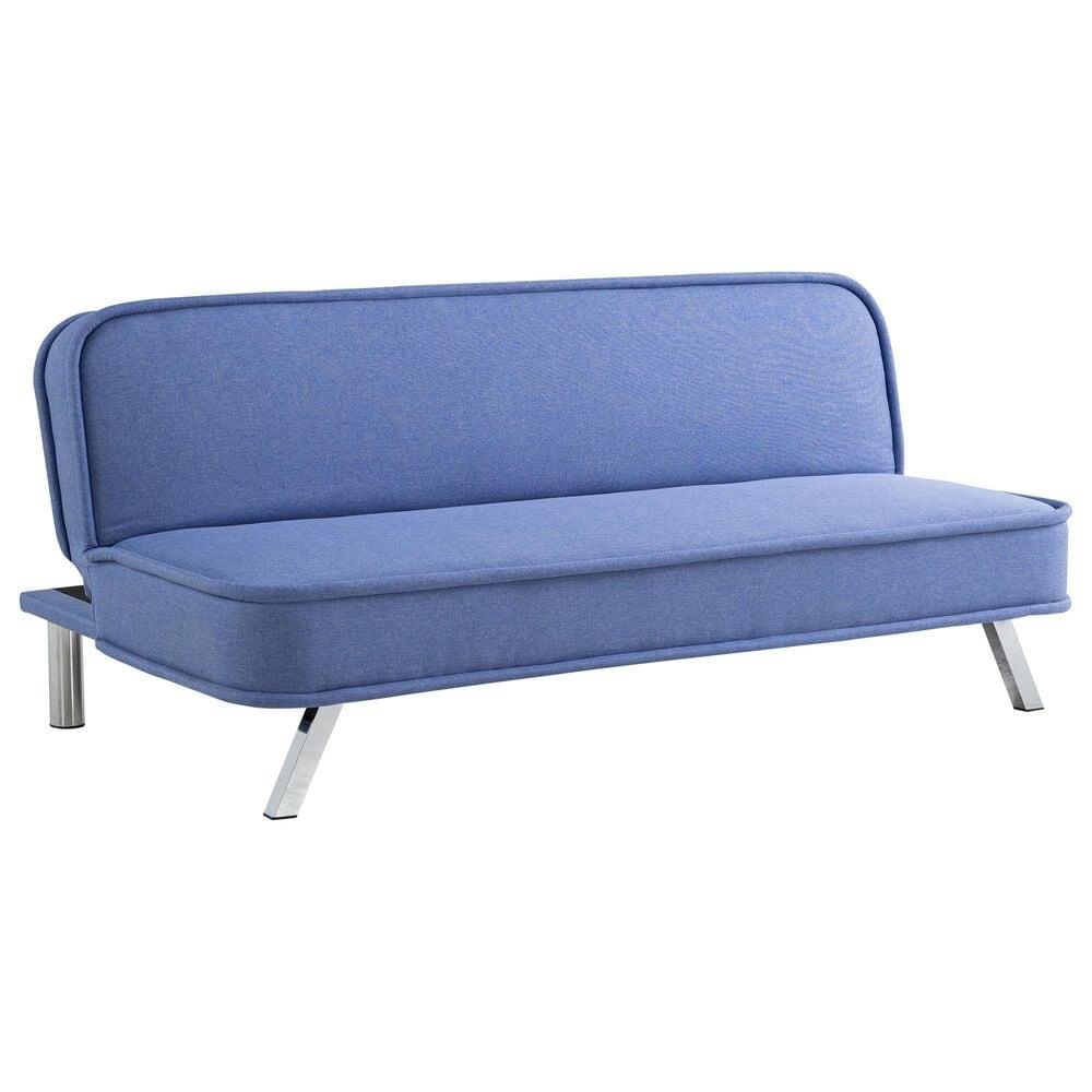 Lifestyle Solutions Toni Convertible Sofa in Blue, , large