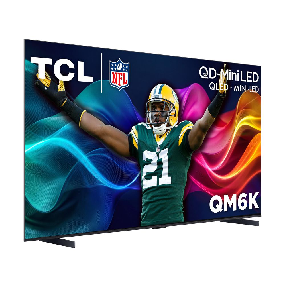 TCL 98" Class QM6K Series QD-Mini LED QLED 4K UHD with Google TV in Black - Smart TV, , large