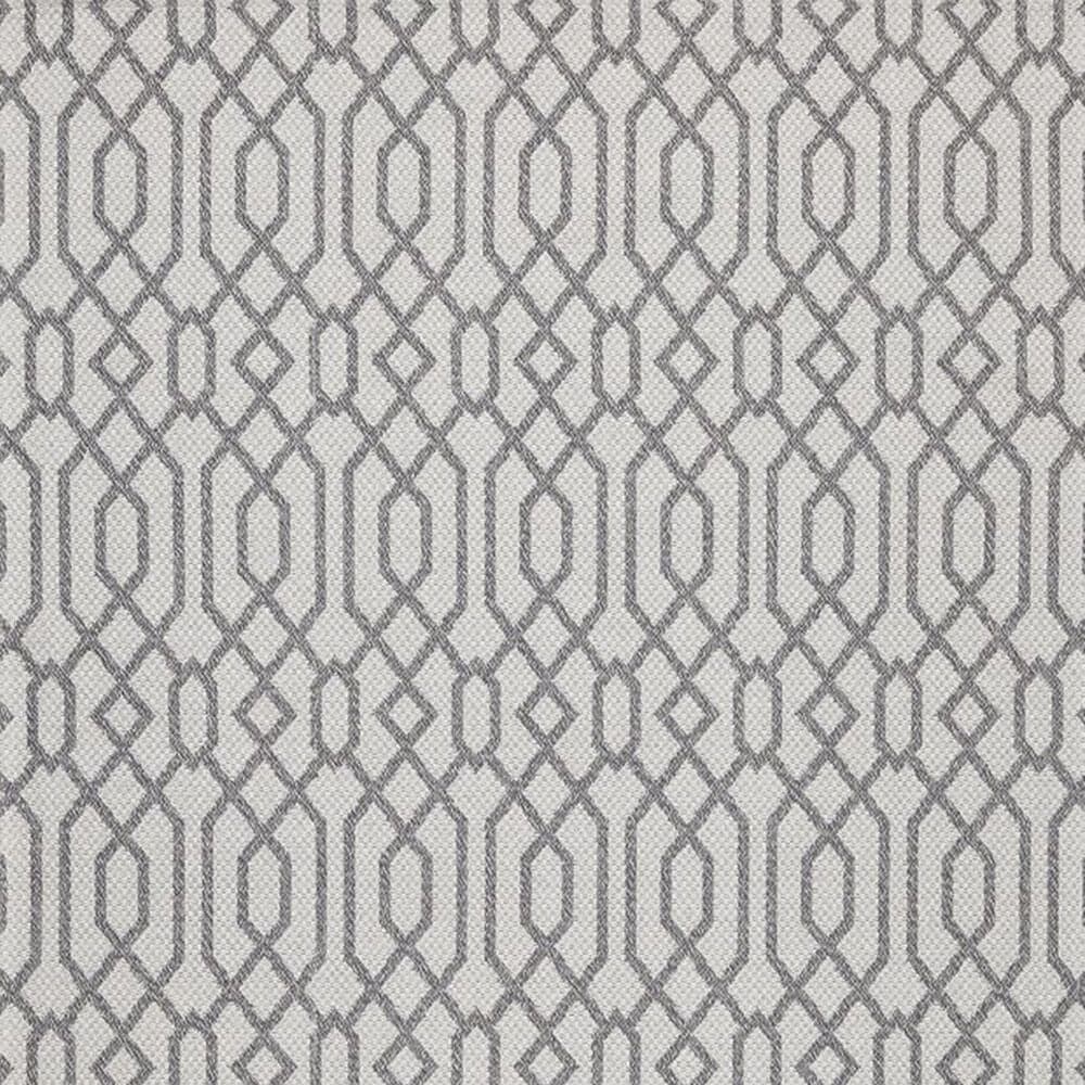 Safavieh Martha Stewart Cotton 6&#39;7&quot; x 9&#39; Silver and Grey Area Rug, , large