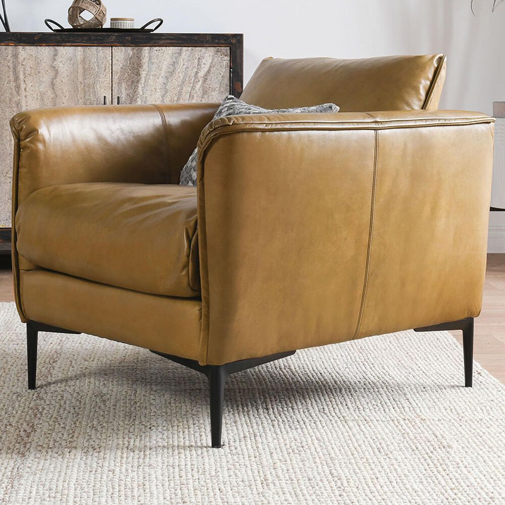 Classic Home Abigail Club Chair in Brown, , large
