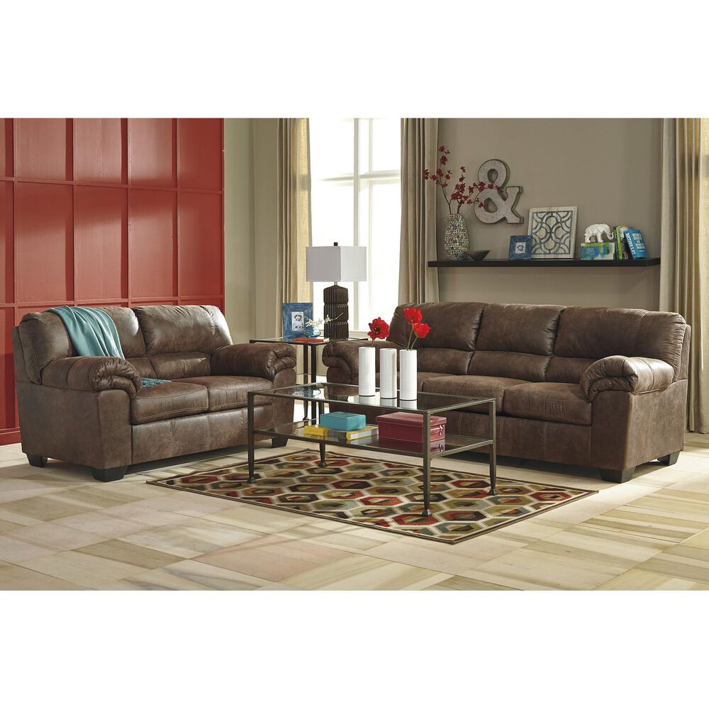 Signature Design by Ashley Bladen Loveseat in Coffee, , large