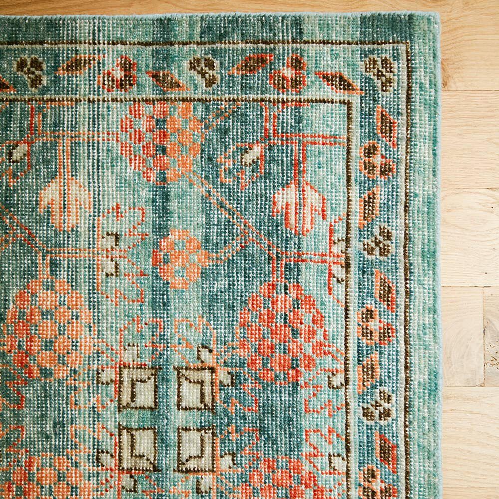 Jaipur Eden Anemone 6&#39; x 9&#39; Desert Sage Area Rug, , large