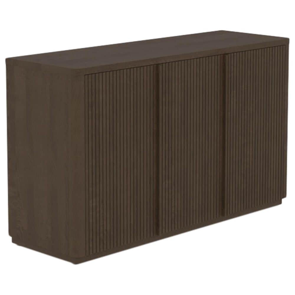 Canadel Modern 4-Door Buffet in Hazelnut Washed, , large