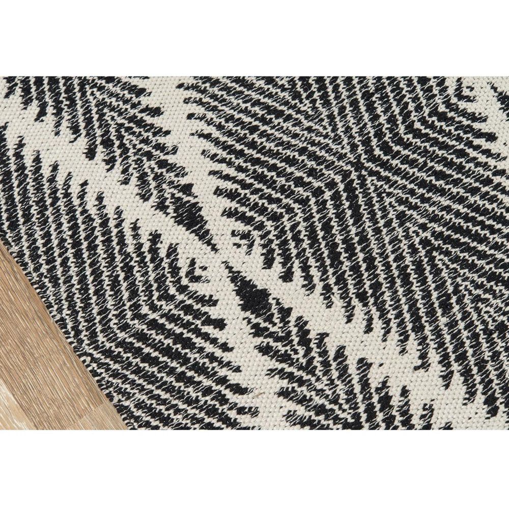Momeni River RIV-1 3&#39;6&quot; x 5&#39;6&quot; Black Area Rug, , large
