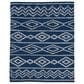 Drew and Jonathan Home Kasbah Draa Valley 6" x 9" Blue Area Rug, , large