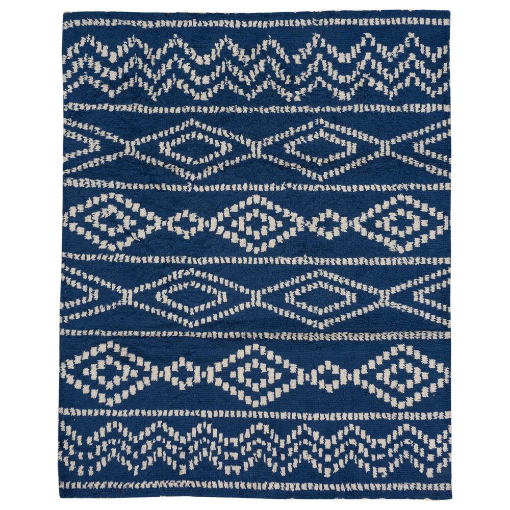 Drew and Jonathan Home Kasbah Draa Valley 6" x 9" Blue Area Rug, , large