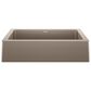 Blanco Vintera 30" Super Single Apron Farmhouse Sink in Truffle, , large