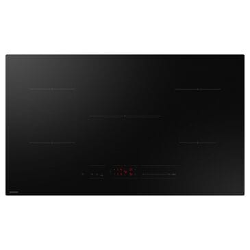Samsung 36" Induction Cooktop with Anti-Scratch Matte Glass and Sync Burners in Black, , large