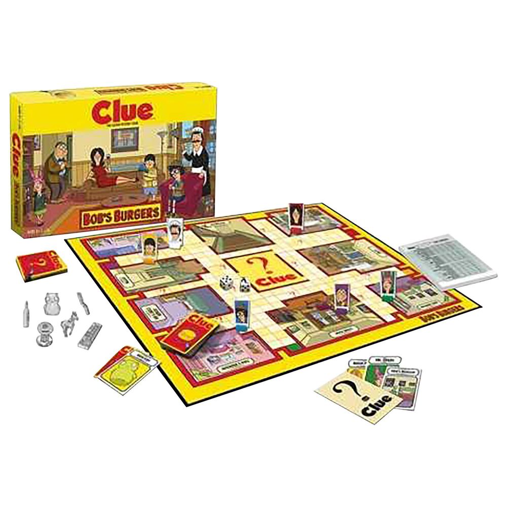 USAopoly Bob"s Burgers Clue Board Game, , large
