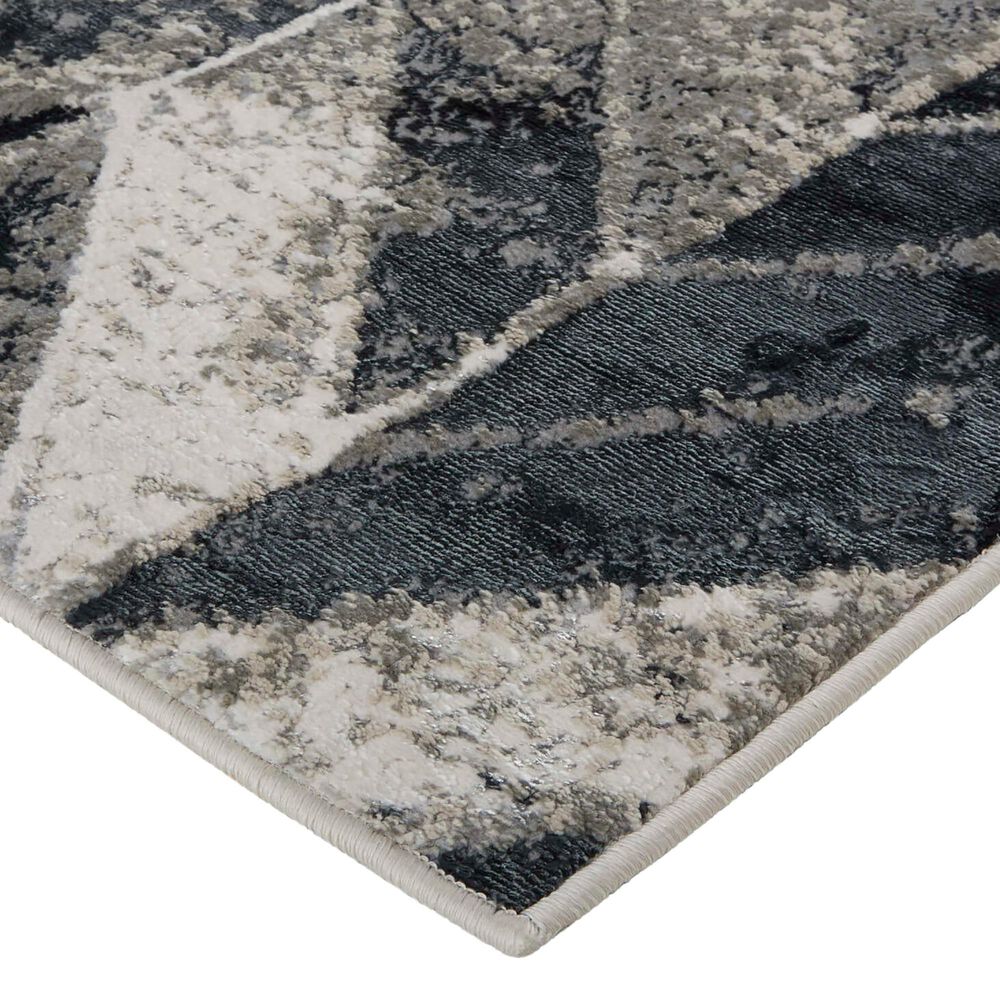Feizy Micah 10&#39; x 13&#39;2&quot; Gray and Silver Area Rug, , large