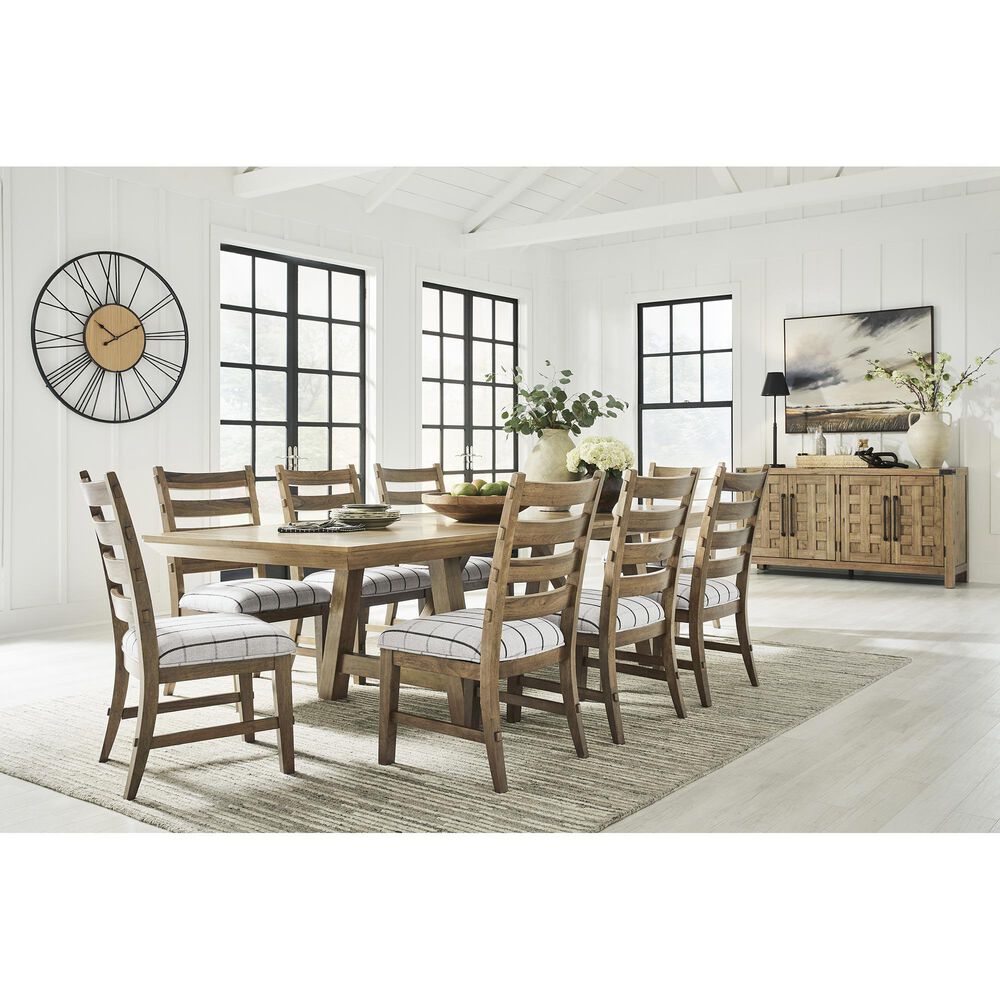 Ashley Ridgester Dining Table in Natural - Table Only, , large