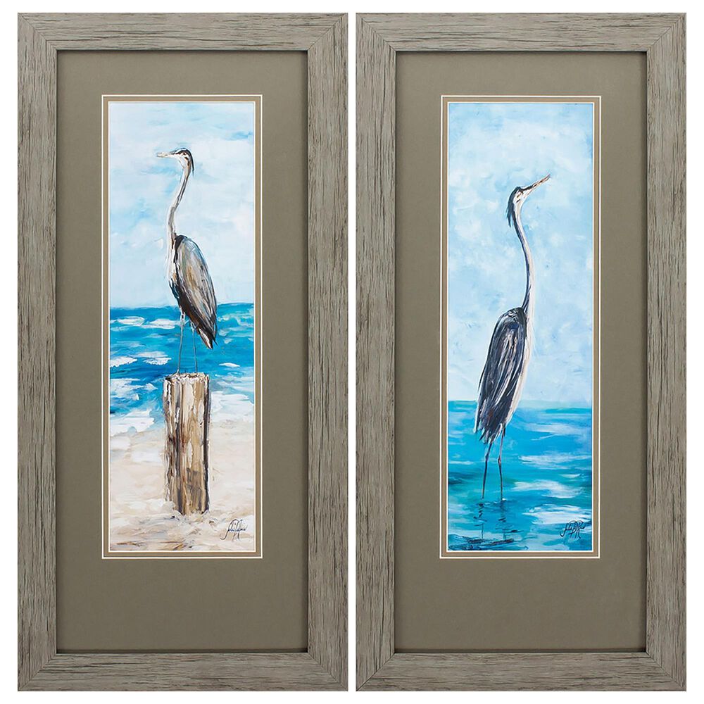 Propac Seaside Wall Art in Blue (Set of 2), , large