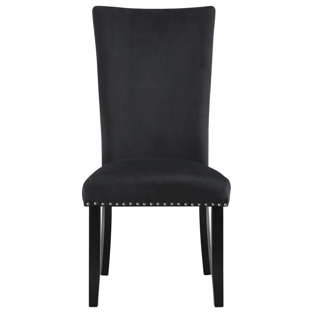 Modern Market Side Chair in Black, , large