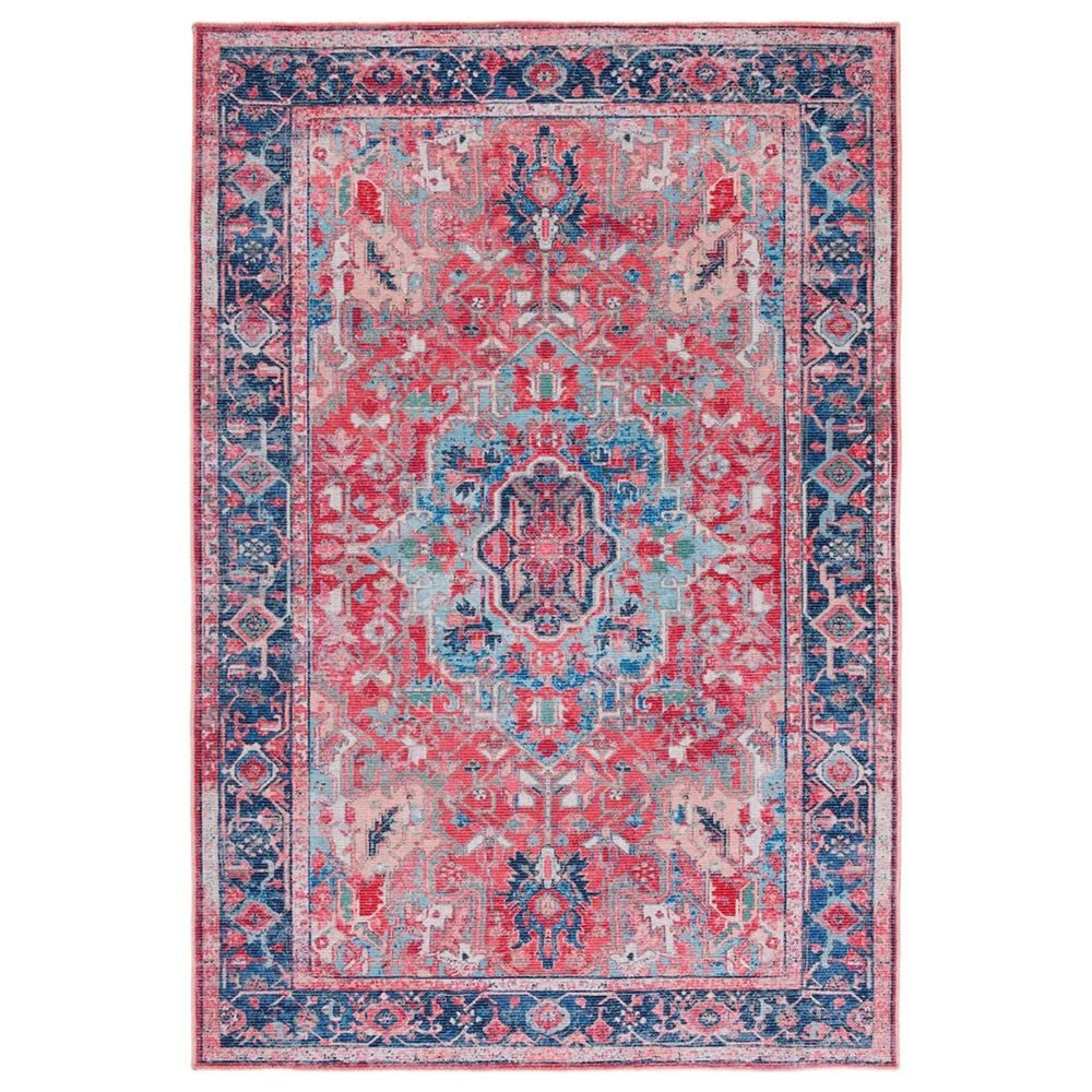Safavieh Serapi SEP518 8" x 10" Navy and Red Area Rug, , large