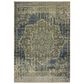 Oriental Weavers Raleigh 6649H 6"7" x 9"6" Blue and Ivory Area Rug, , large