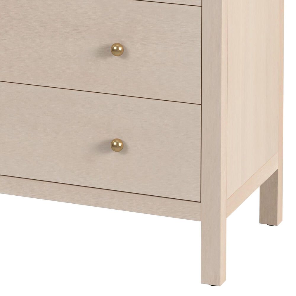 Butler Specialty Company Nora 5-Drawer Tall Dresser in Antique Taupe, , large