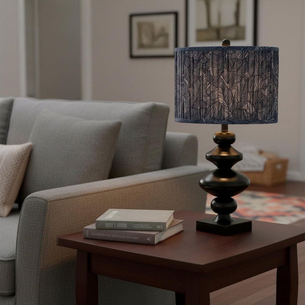 Adesso Samira Table Lamp in Black, , large