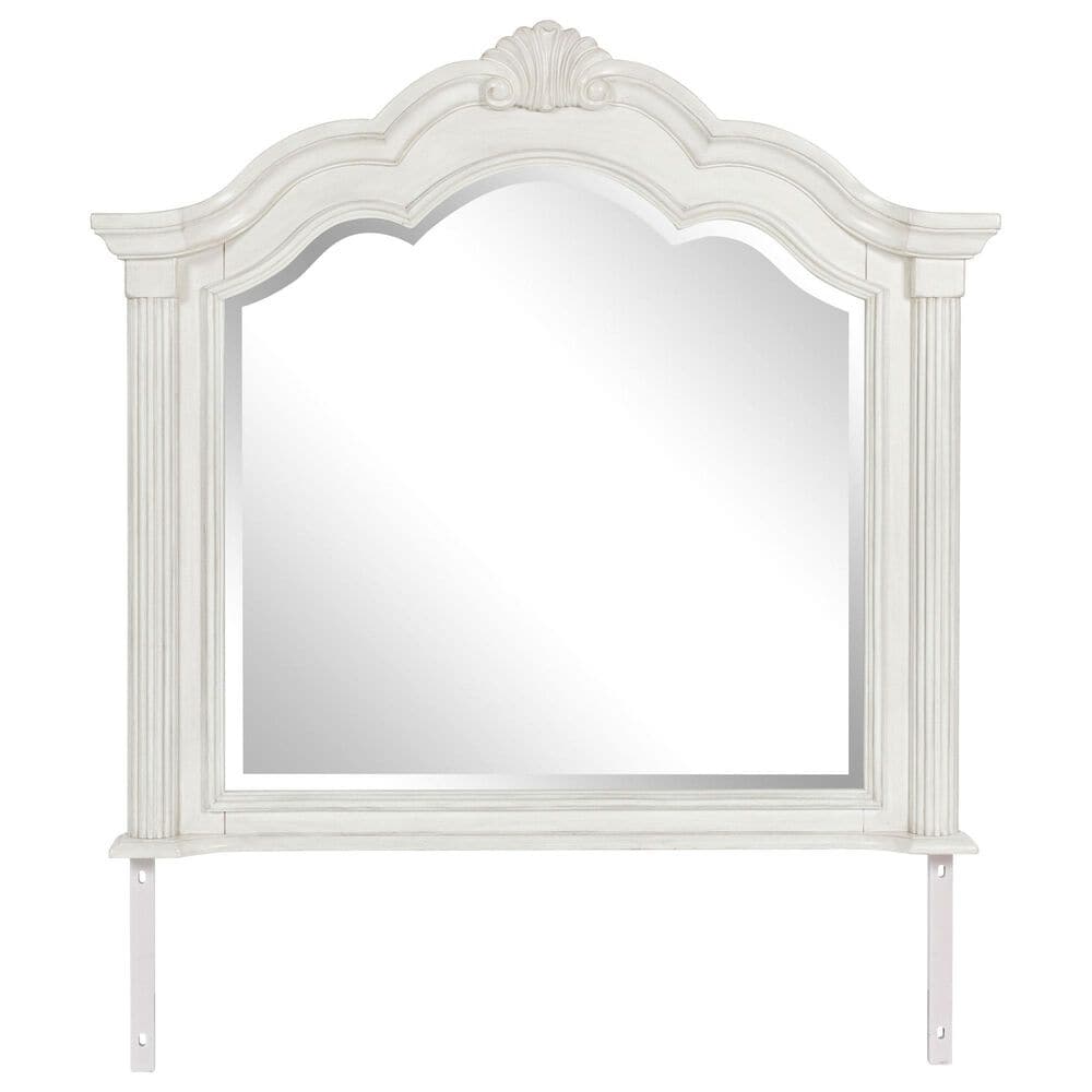 Ashley Montelaine 7-Drawer Dresser and Mirror in Antique White, , large