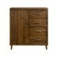 Mayberry Hill Malibu 4-Drawer 1 Door Chest in Walnut, , large