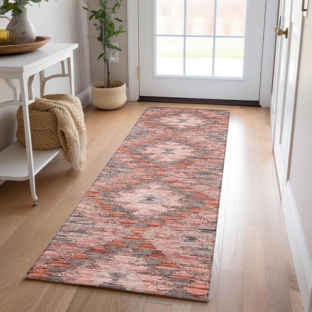 Dalyn Rug Company Solace SL13 2&#39;3&quot; x 7&#39;6&quot; Terracotta Runner, , large