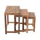 Jofran Reclamation Nesting Table in Brown ( Set of 3), , large