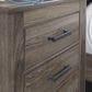 Ashley Zelen 5-Piece Queen Bedroom Set in Warm Gray, , large