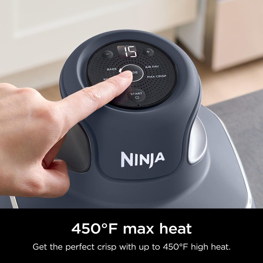 Shark Crispi 4-In-1 Portable Glass Air Fryer Cooking System in Cyberspace, , large