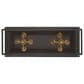 Golden Lighting Christoff 8-Light Linear Pendant in Antique Black and Gold, , large