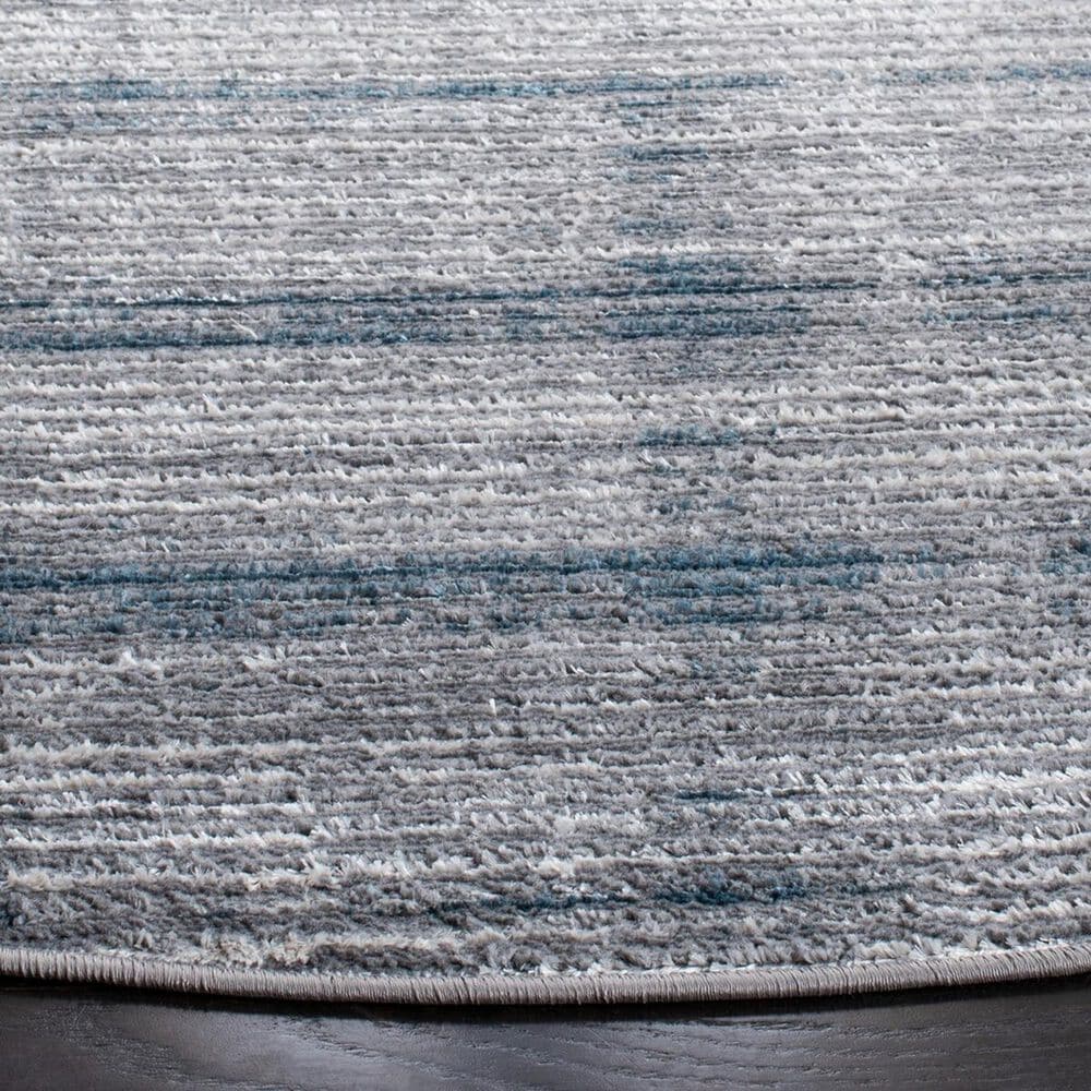 Safavieh Orchard ORC661 6&#39;7&quot; Round Grey and Blue Area Rug, , large