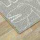 Balta Rugs Parker Dinosaur 3"11" x 5"7" Grey Kids Area Rug, , large