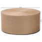 Baxton Studio Lapis Round Coffee Table in Natural Brown, , large