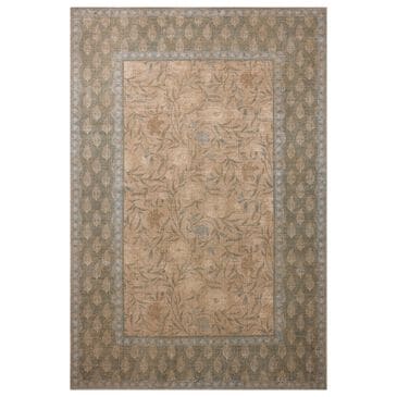 Rifle Paper Co. x Loloi Edinburgh Sand and Green 2"3" x 3"9" Area Rug, , large