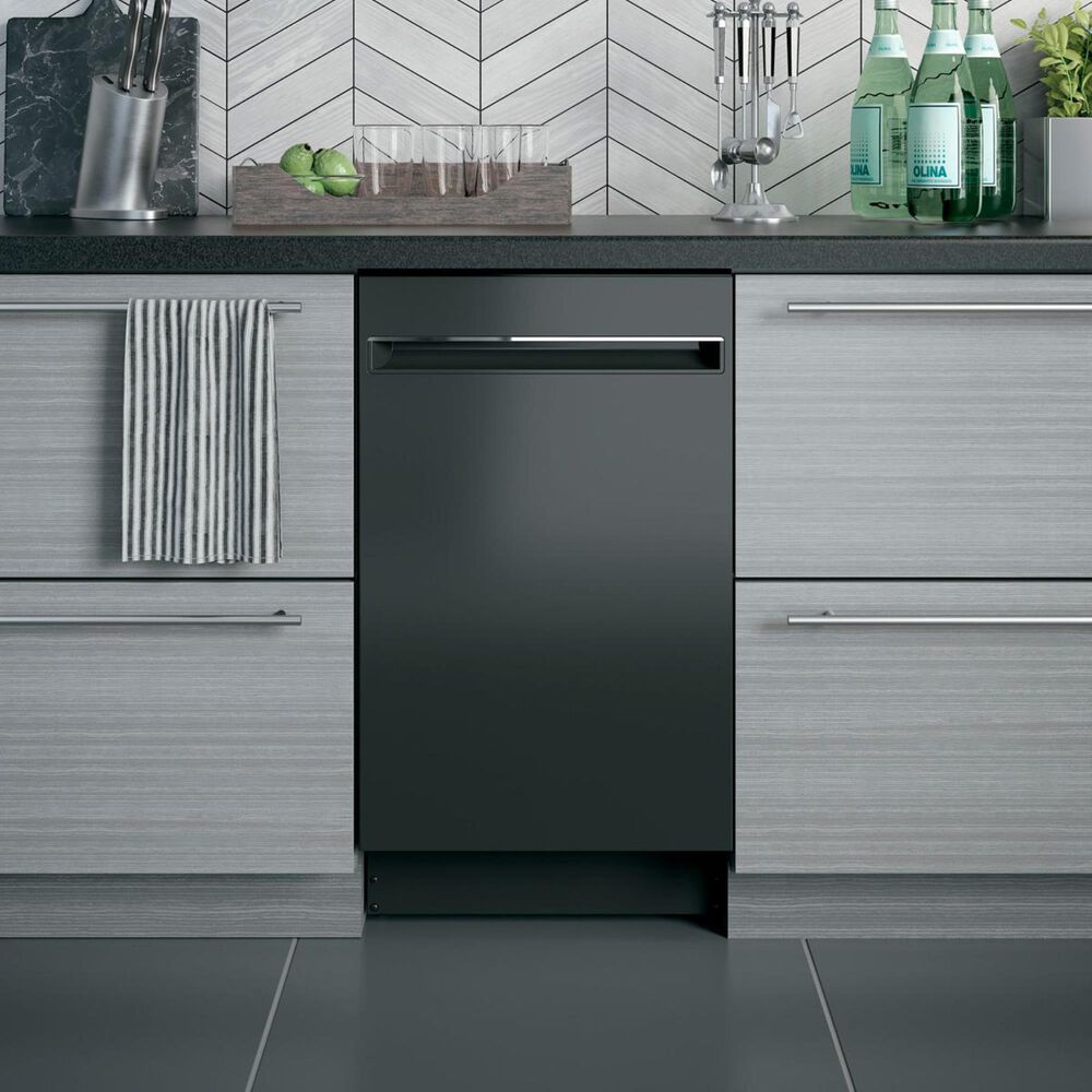 GE Profile 18" BuiltIn Dishwasher Energy Star in Black Shop NFM