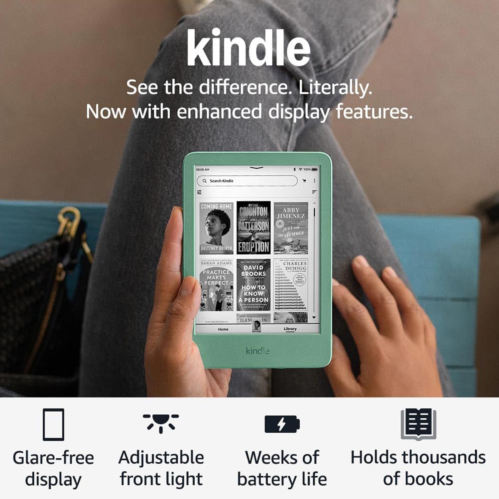 Amazon Kindle 16 GB (2024) in Matcha
