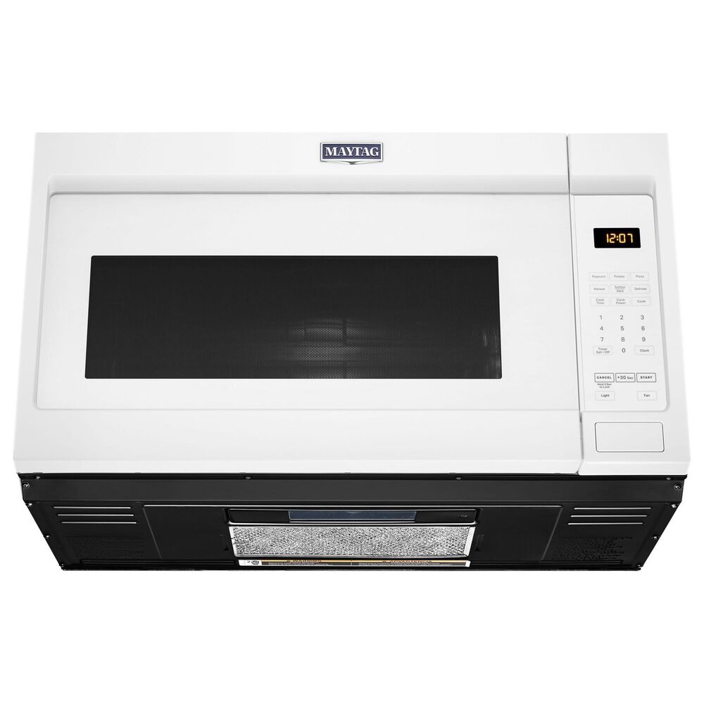 Maytag 1.9 Cu. Ft. OvertheRange Microwave in White Nebraska Furniture Mart