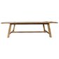Waltham Telluride Counter Height Trestle Table in Country Rustic, , large