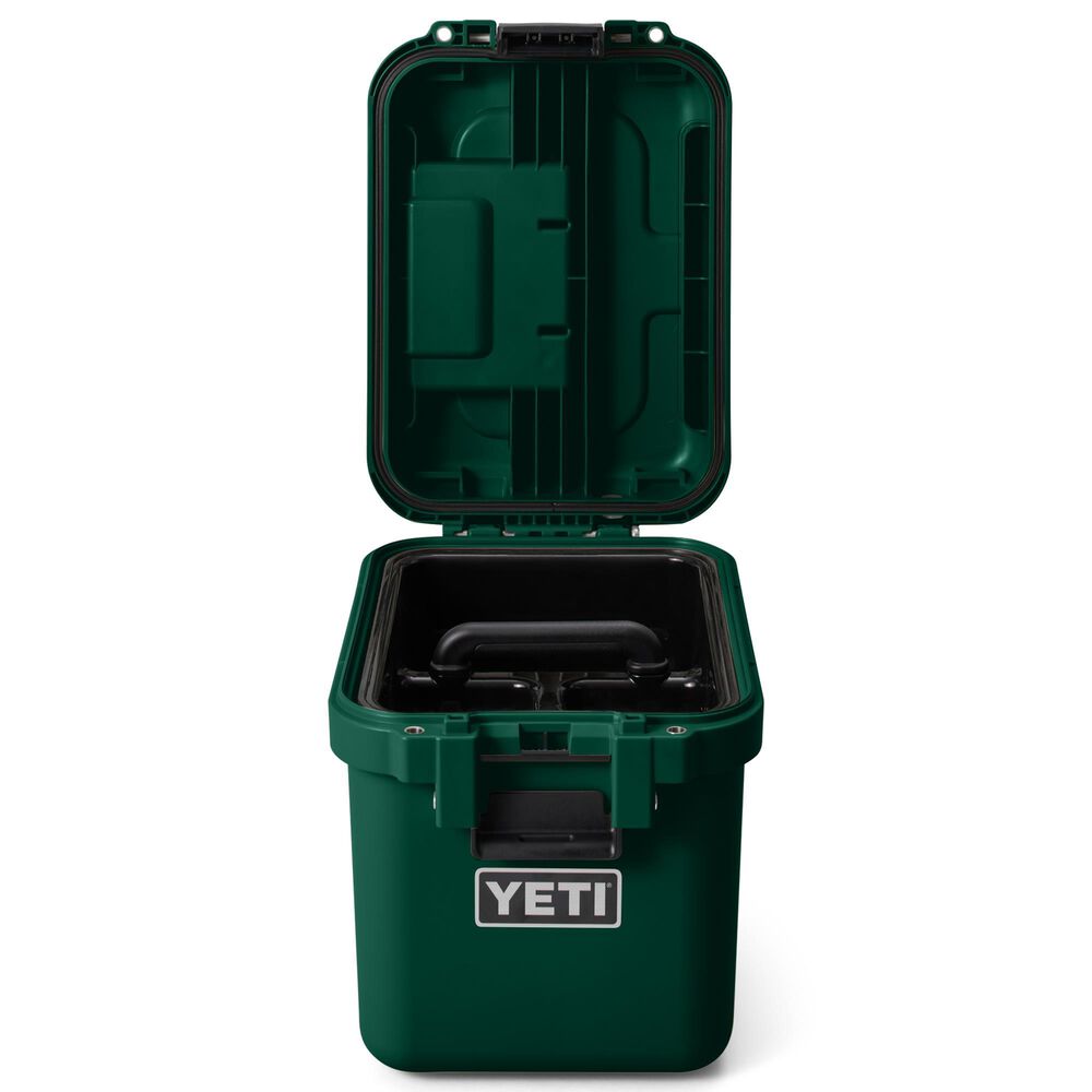 YETI LoadOut GoBox 15L Gear Case in Black Forest Green, , large