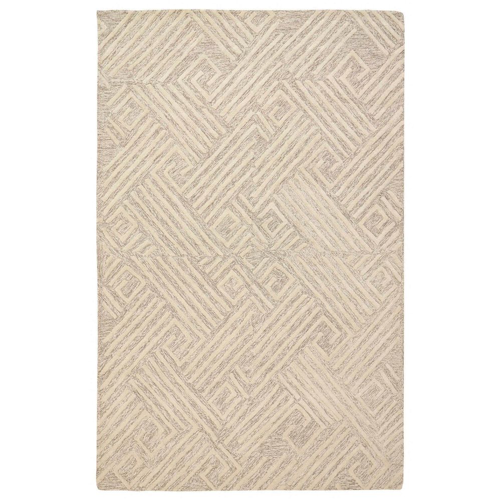 Feizy Enzo 2" x 3" Ivory and Natural Area Rug, , large
