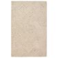 Feizy Enzo 2" x 3" Ivory and Natural Area Rug, , large